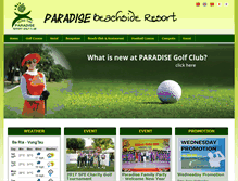 Tablet Screenshot of golfparadise.com.vn